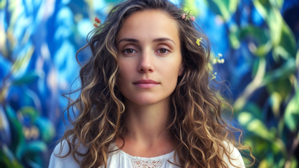 スピリチュアル習慣を実践して心が穏やかになっている女性