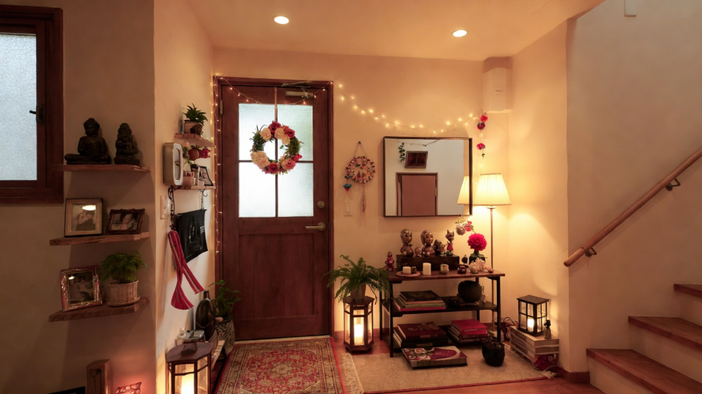 きらびやかな玄関