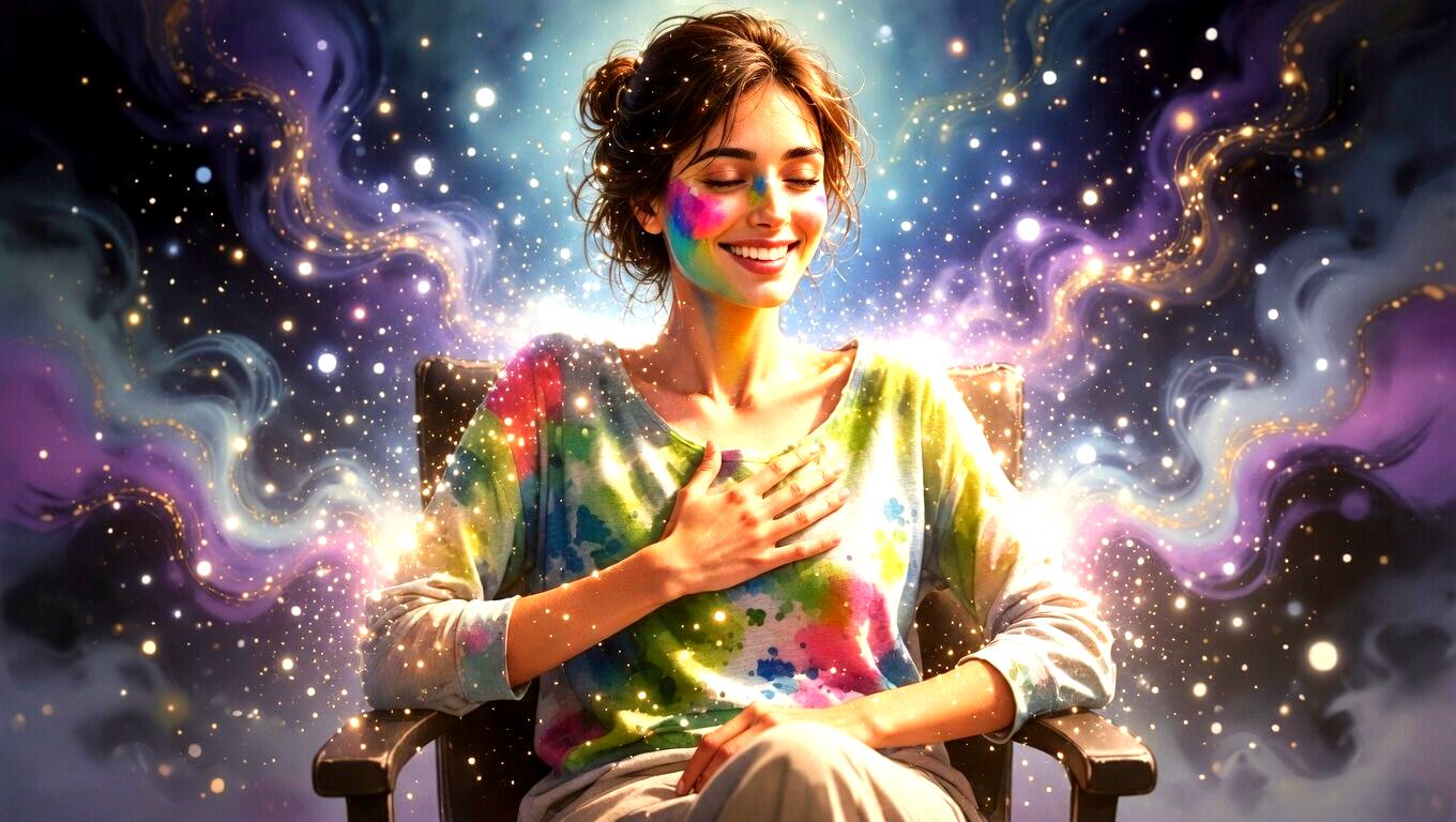 音と香りで心を癒やし恋愛運を高めるヒーリング空間のイメージ