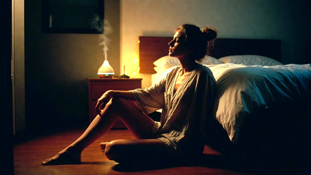 香りに包まれてリラックスする穏やかな空間のイメージ