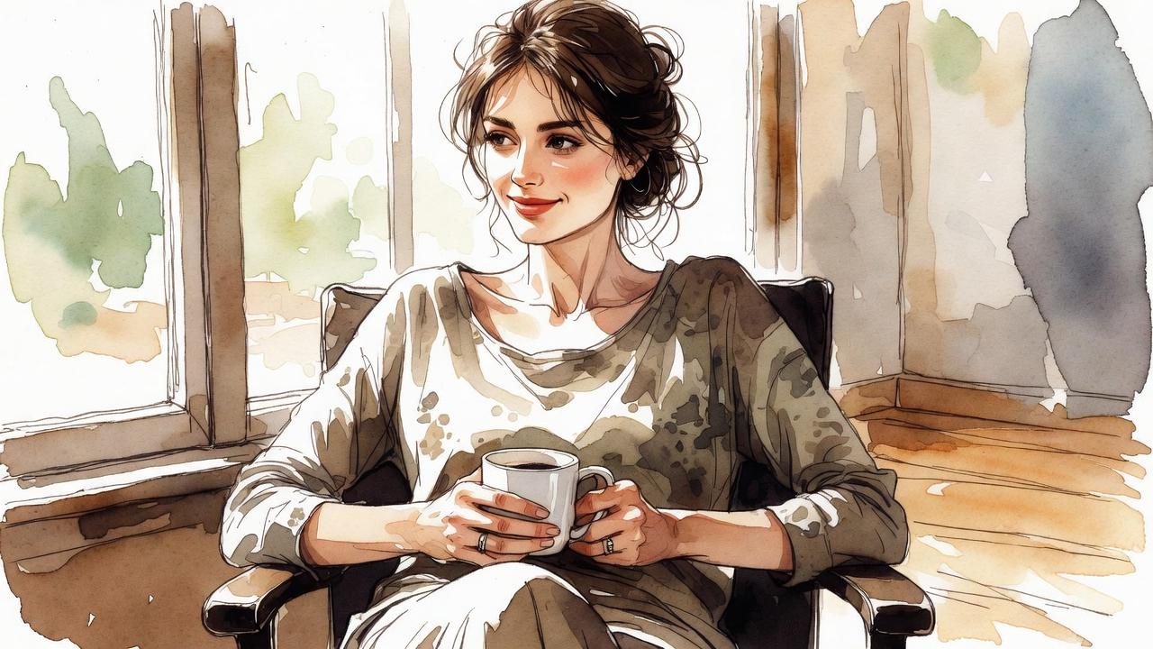 アロマディフューザーとヒーリング音楽でリラックスする空間のイメージ