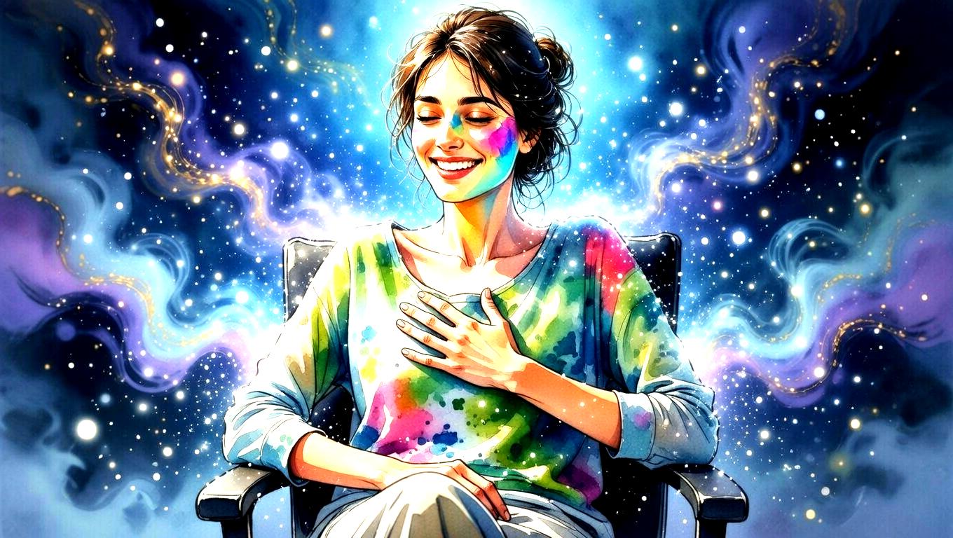 自分に合う仕事を見つけて前向きになる人物のイメージ