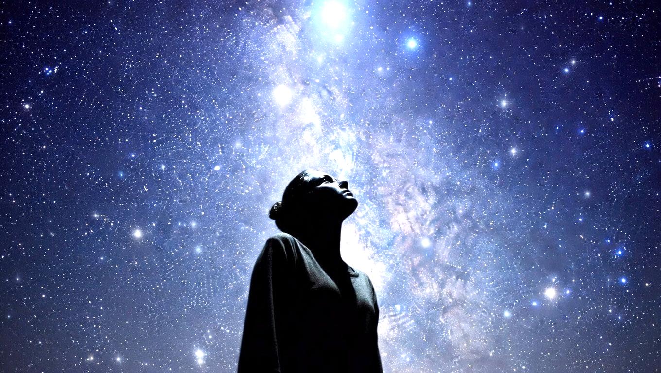 ポジティブな言葉を唱えているイメージ