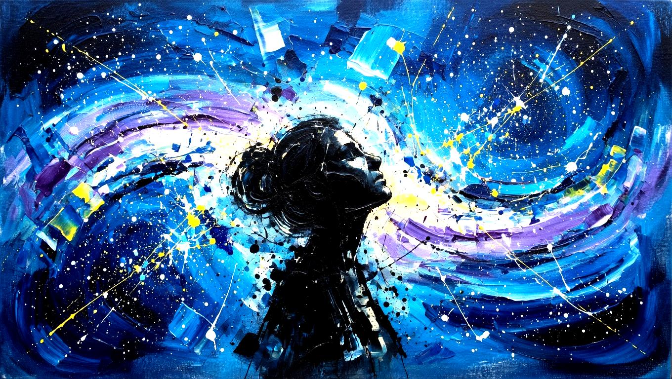 手のひらから光が解き放たれるような解放のイメージ