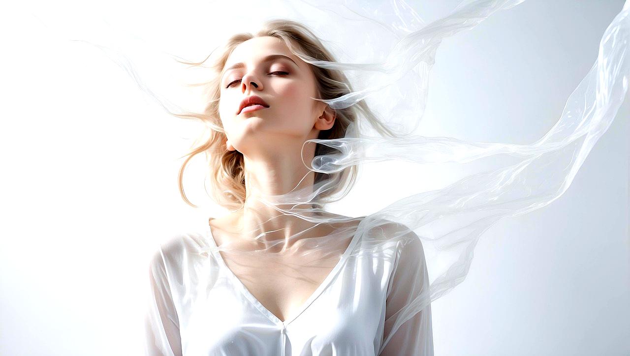 自分を優しく抱きしめるような安心感のあるイメージ