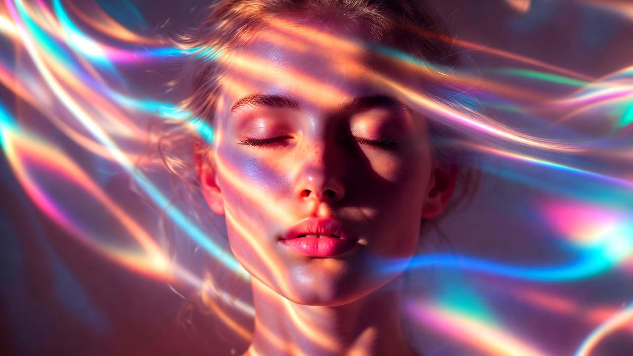 アロマやヒーリンググッズに囲まれた癒しの空間のイメージ