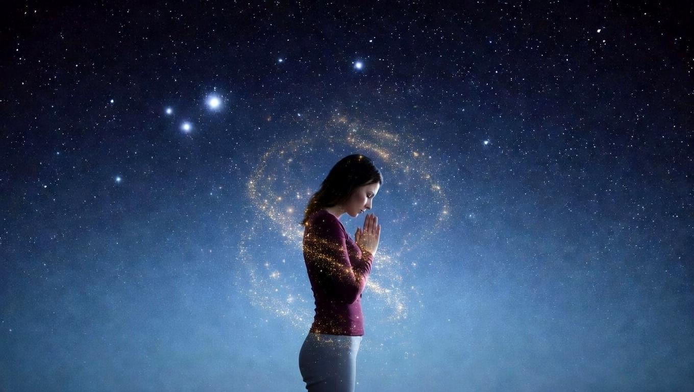 執着を手放し愛と願いを前向きに循環させている様子