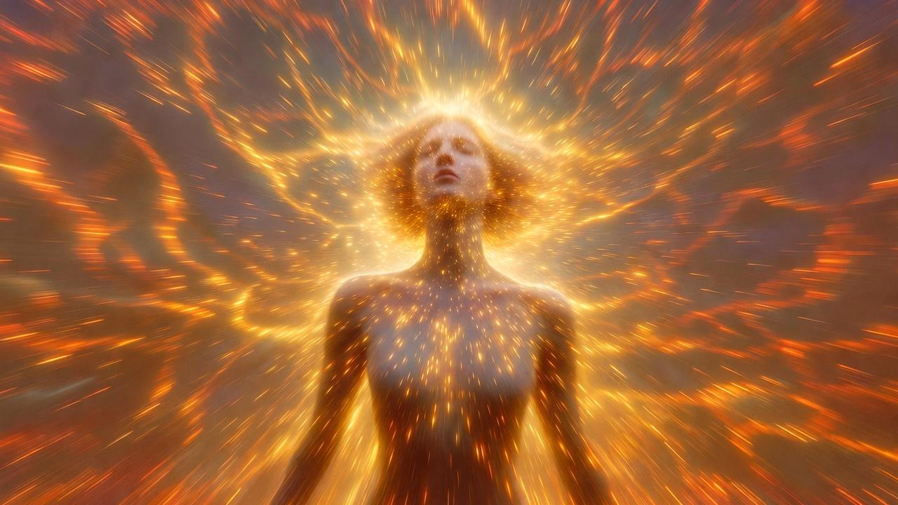 滞っていたエネルギーが流れ出し軽やかになる様子を表現したイメージ