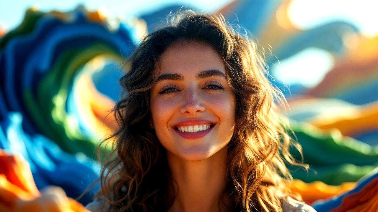 古い価値観を手放して軽やかになる心を表した穏やかな光のイメージ