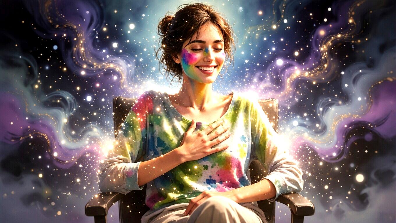 浄化用水晶や塩のアイテムを置くイメージ