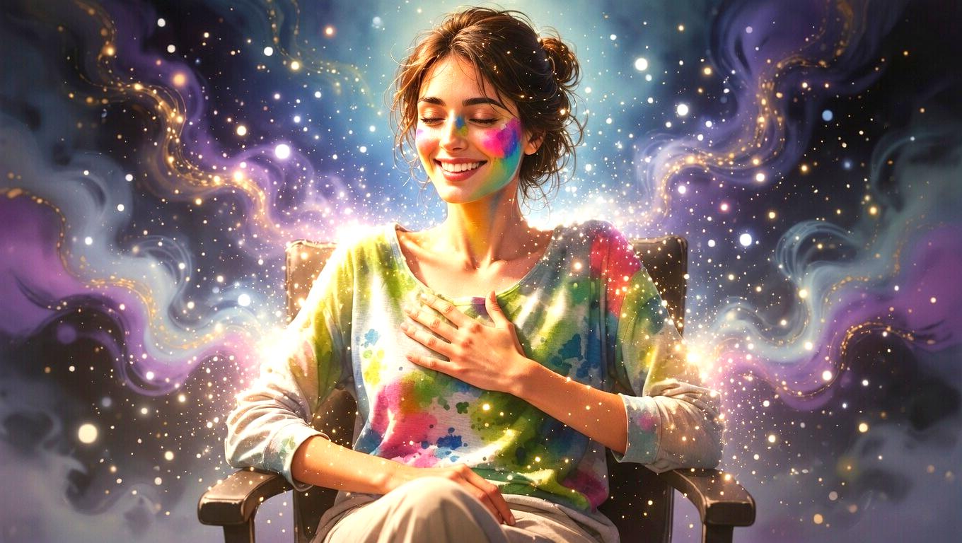 アロマや香りで部屋の波動を整えるイメージ