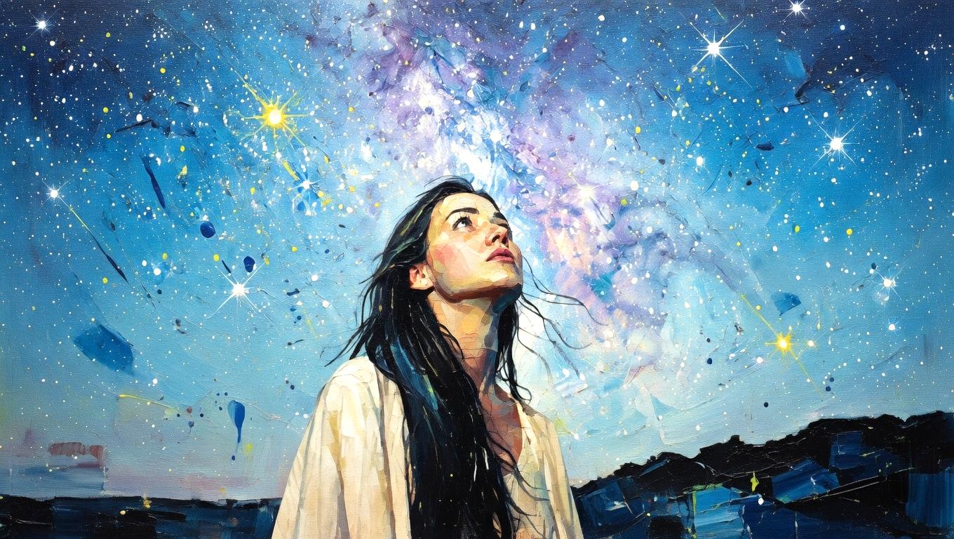 ツインレイとの再会と魂の統合を優しく引き寄せる光に包まれた幻想的なイメージ