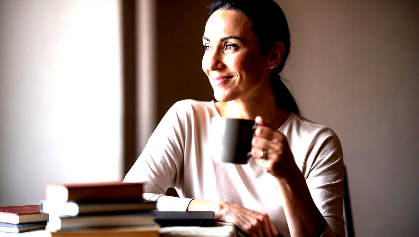 自分を大切にしながら心が軽くなる瞬間を表すイメージ