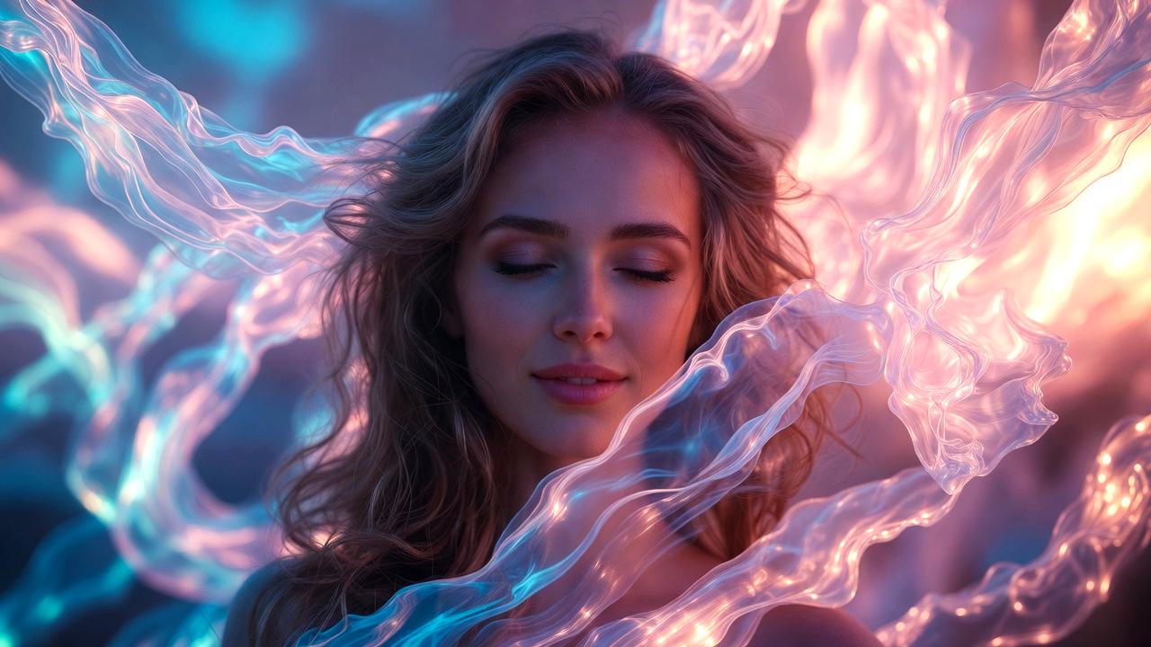 バターコーヒーとともに運気が整い未来へ進む明るいイメージ