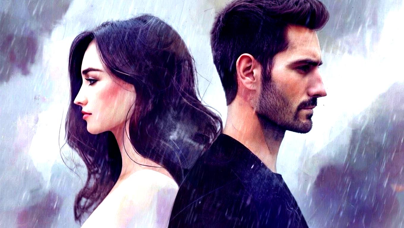 ツインレイの別れと再会、魂の成長と統合へ向かう希望を表現したイメージ