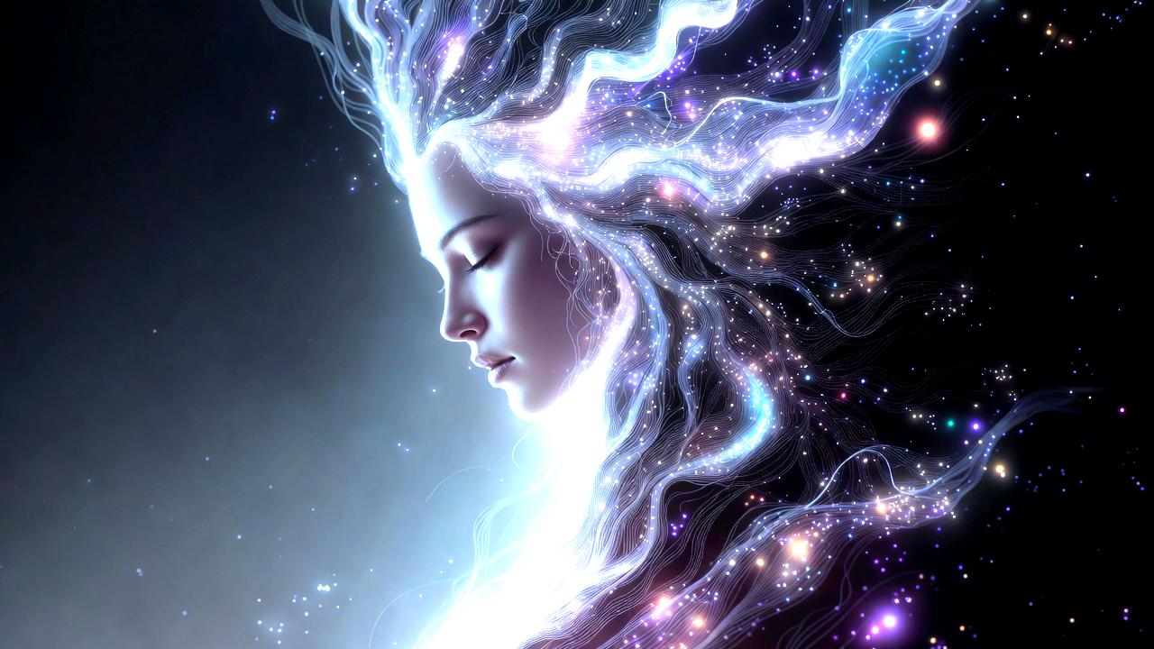 人混みの中でも自分を守るエネルギー防御のイメージ