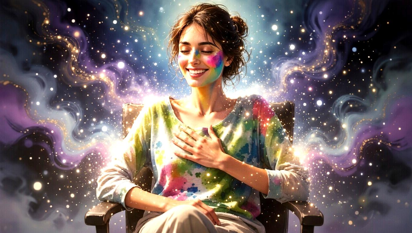 これまでの苦しみが希望へと変わっていく未来のイメージ