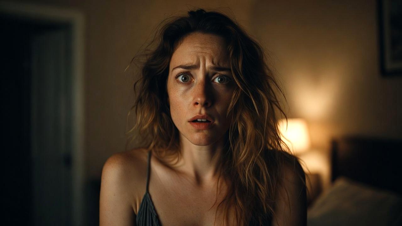 ベッドサイドで落ち着いた気持ちで一日を振り返る穏やかな夜の時間