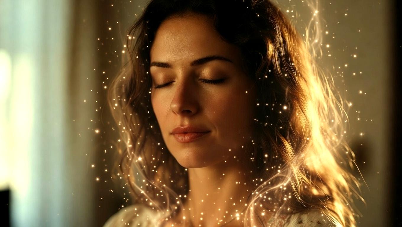 アロマやヒーリングアイテムで整えられた癒しの空間