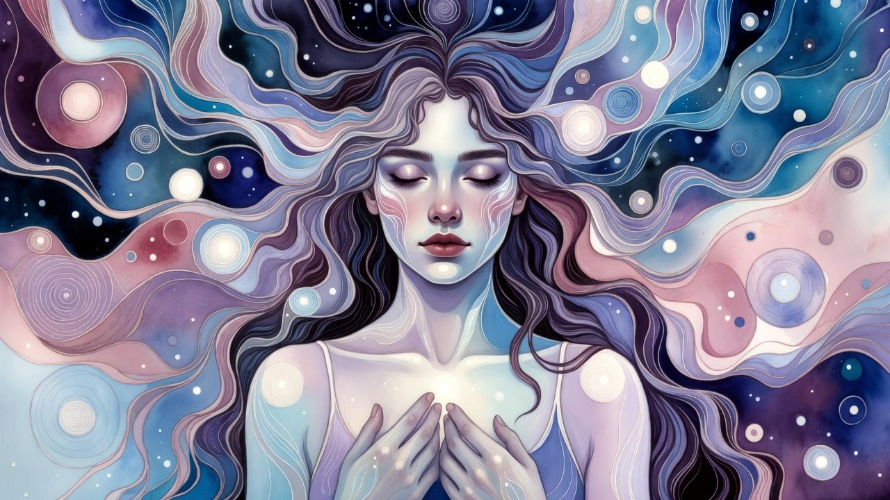 コーヒーの香りに包まれ心が落ち着くイメージ