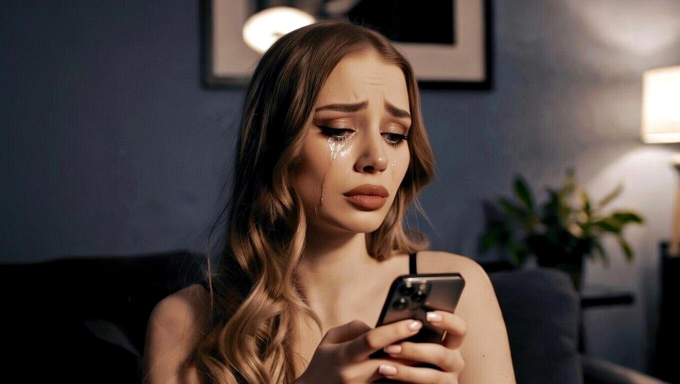 ネガティブな感情を受け入れて心を落ち着けるイメージ