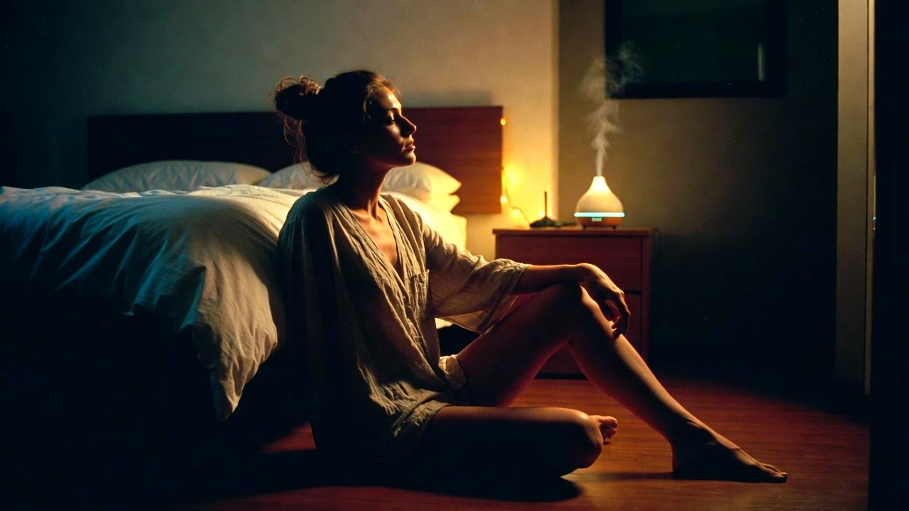 強い愛情を抱えながらも不安を感じている女性の表情