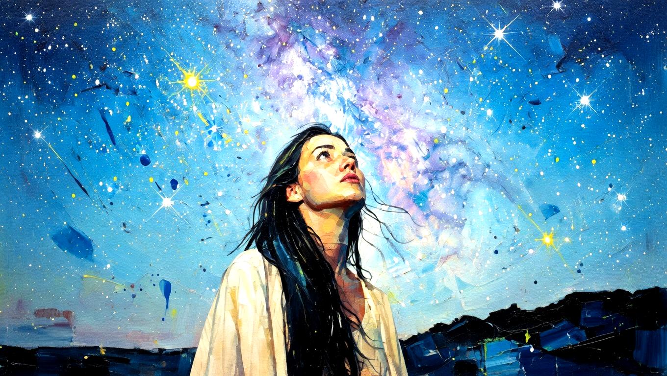 ツインレイのサイレント期間が終わり再会へ向かう神秘的で希望に満ちた光のイメージ