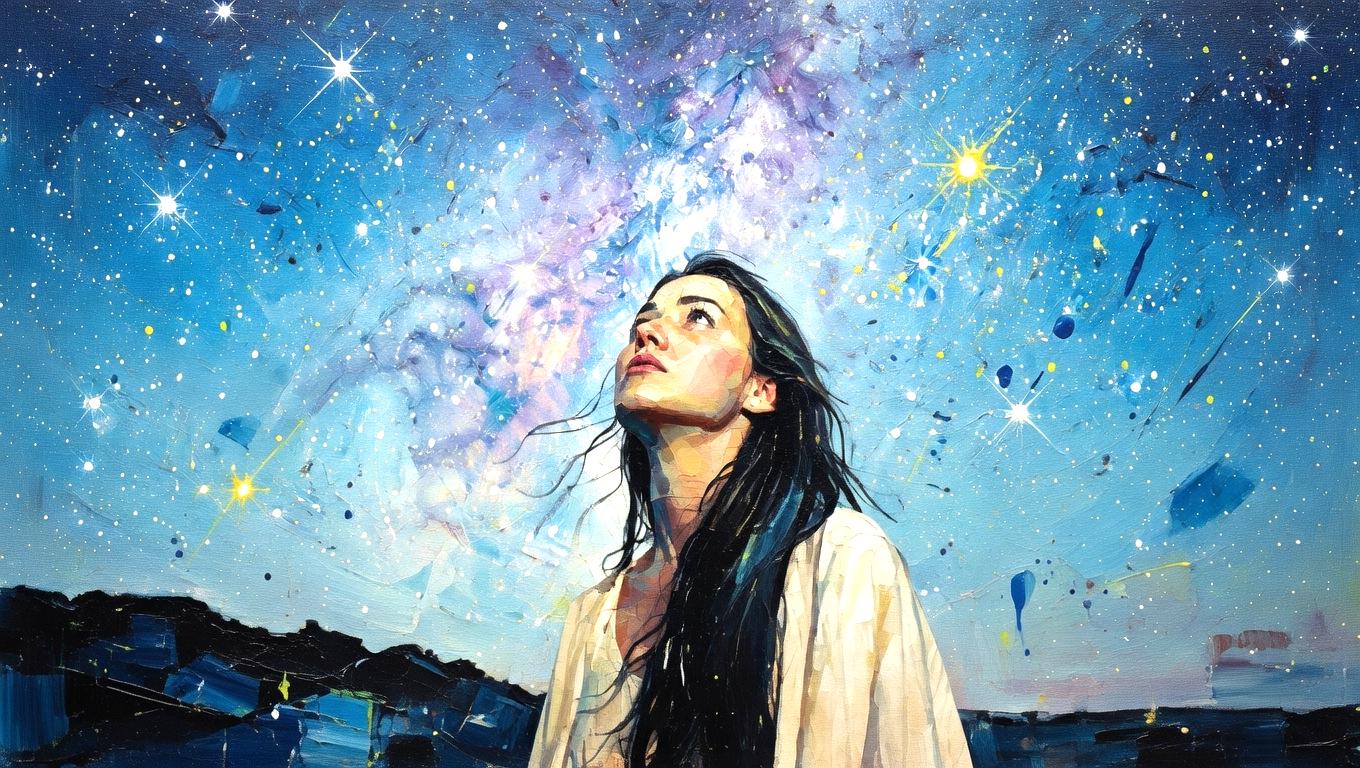 瞑想の中で深い繋がりを感じる静かな時間のイメージ