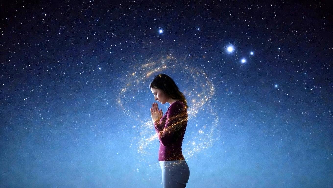 繊細な心を持つ人が浄化と癒しを通して軽やかに人間関係で自由になっていくイメージ