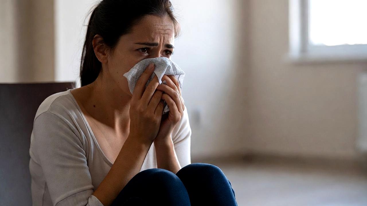 エネルギー不足による心身の不調サインをやさしく示すイメージ