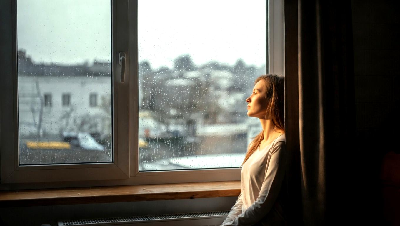 不安や無気力の背景にあるエネルギー状態を示す幻想的な雰囲気