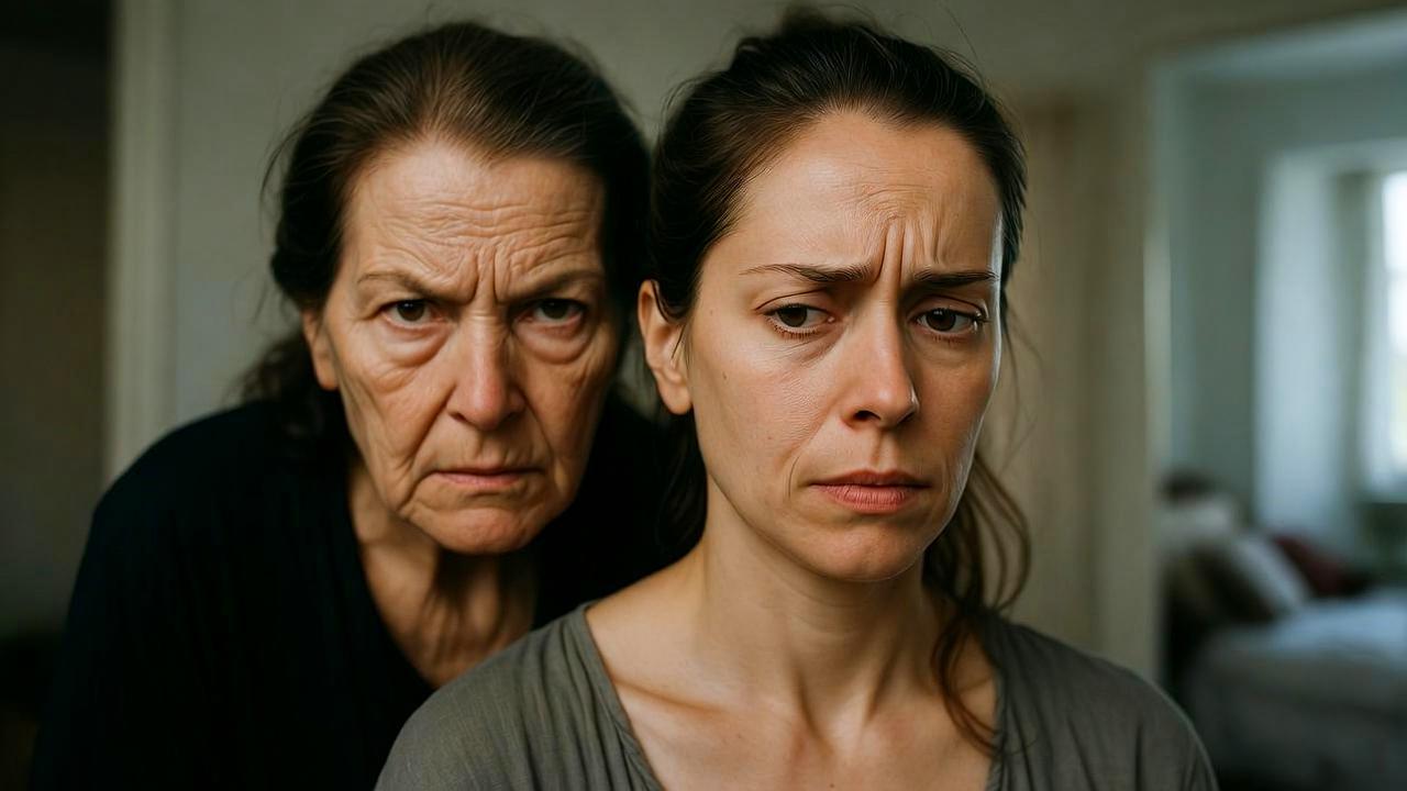 毒親の期待に縛られ良い子を演じ続ける心理的負担を表すイメージ