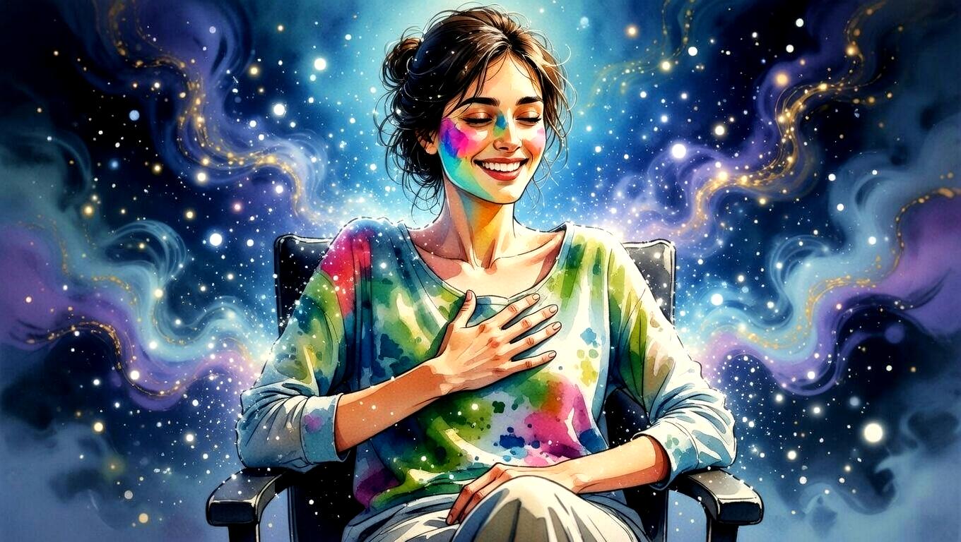 第一チャクラを整え心と金運の流れが調和し始めるスピリチュアルなイメージ