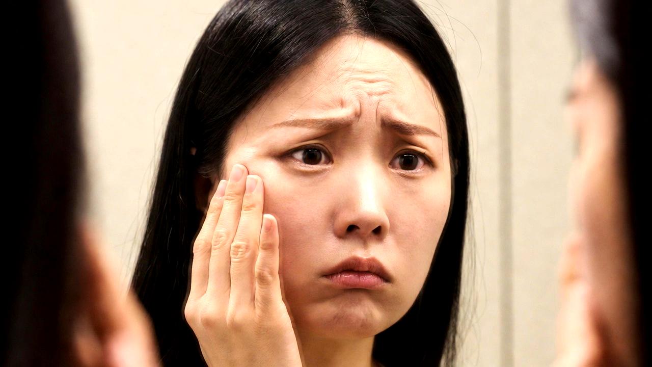 人混みの中で感情の波に揺れる繊細な人物のイメージ