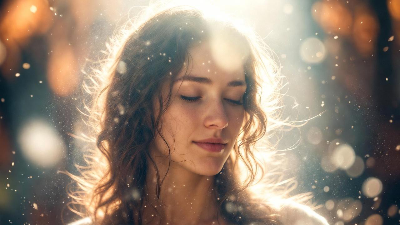 自分の心を守りながら静かに立ち上がる強さを感じるイメージ