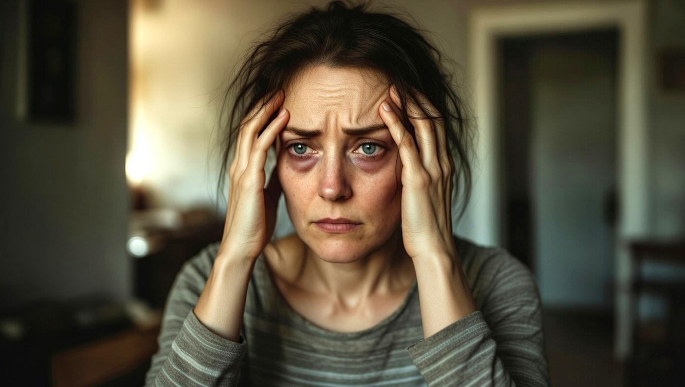 自分軸が揺らぎ不安や孤独感に包まれるエネルギー状態のイメージ