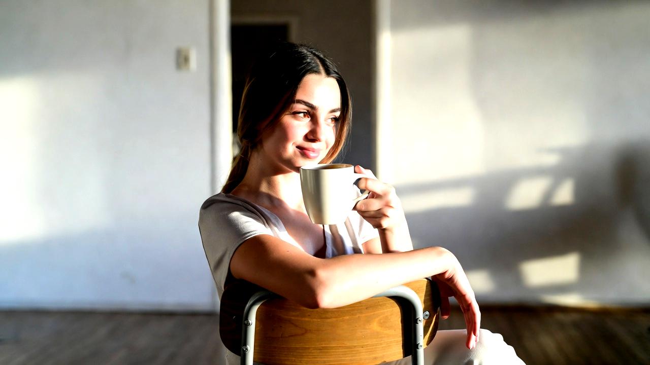 無理に許さず自分を大切にする決意を静かに抱くイメージ