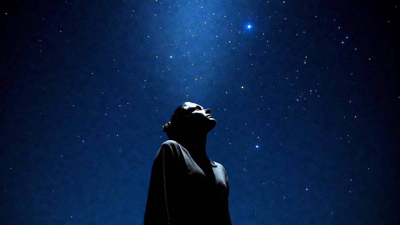 離れていても魂のつながりを感じる幻想的なイメージ
