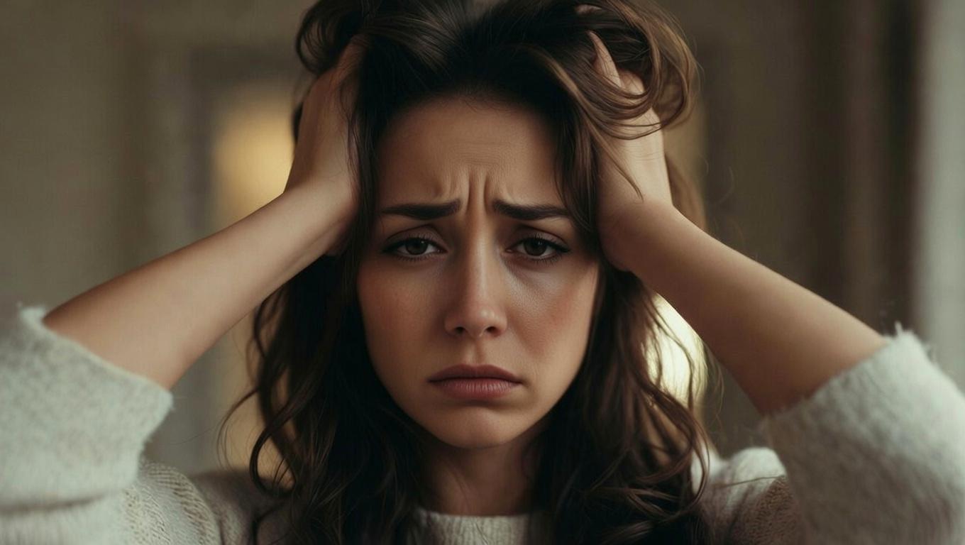 本音を言えないことで心とエネルギーが重くなる内面の状態を表したイメージ