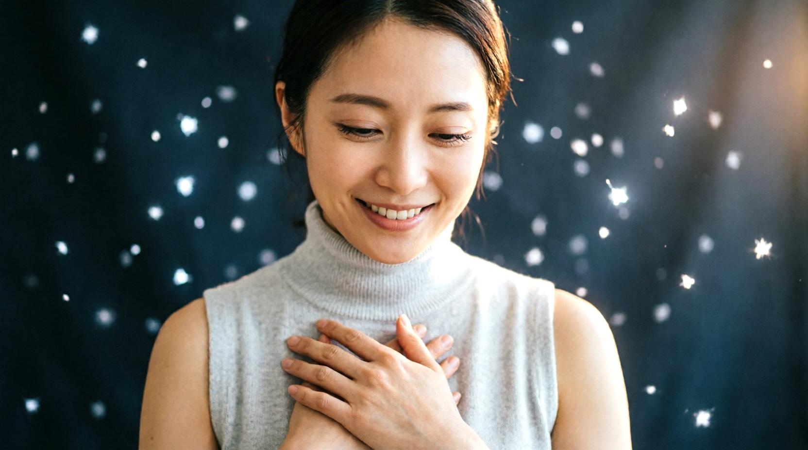 内なる声を受け入れ穏やかに輝く未来への象徴