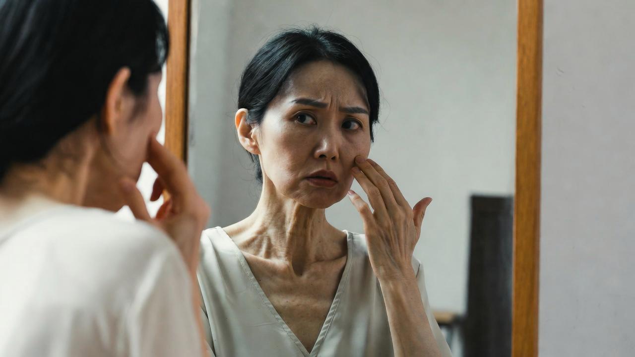 迷いの中で自分と向き合う静かな内省のイメージ