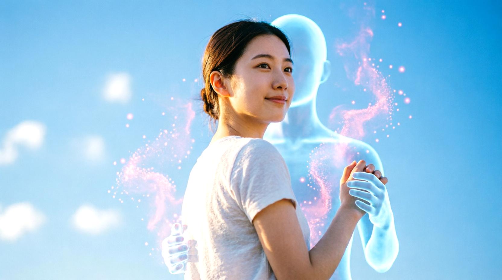 日常生活の中で心とエネルギーを整える穏やかな習慣のイメージ